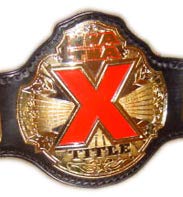 NWA TNA X Championship Heavyweight wrestling title replica championship ...